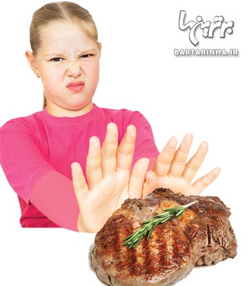 اگر فرزندتان لب به گوشت و مرغ نمی‌زند.