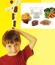  عوامل تغذیه‌ای موثـر بر رشد قدی کودکان