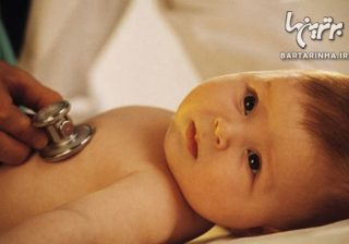 نشانه های غدد لنفاوی، تورم در نوزاد