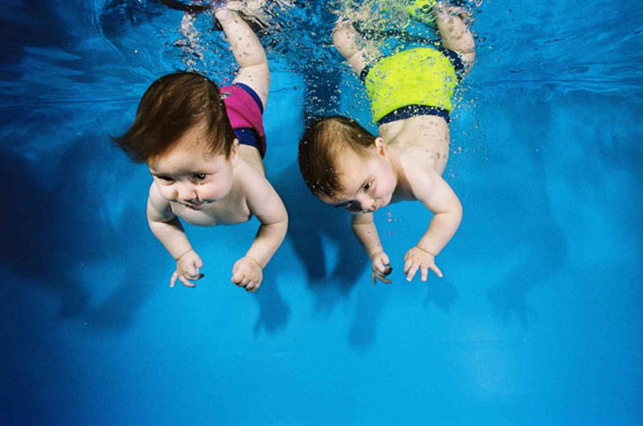 تاثیر شنا بر افزایش هوش کودکان